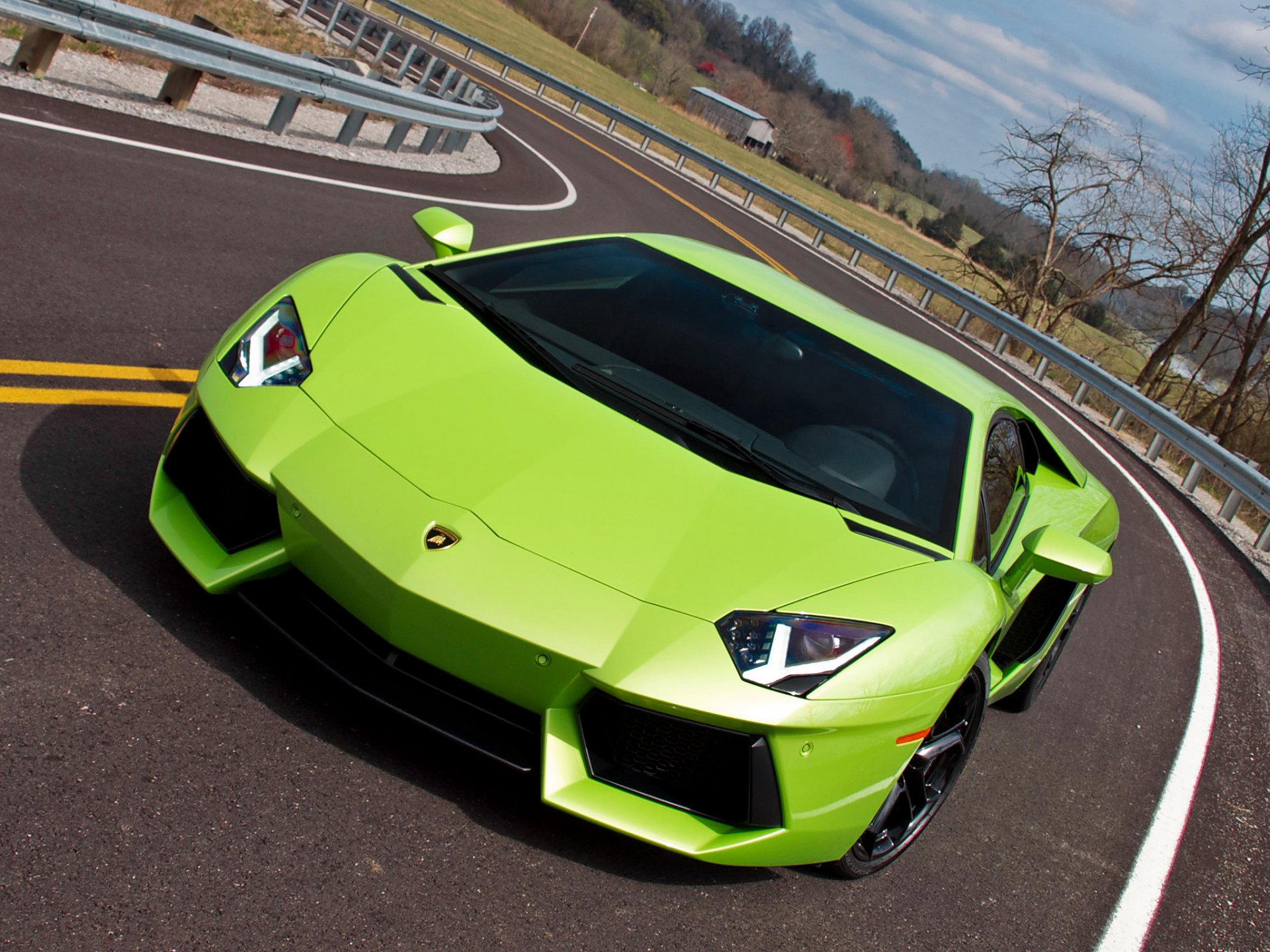 aventador lp700-4 lamborghini traum schönheit straße drehen