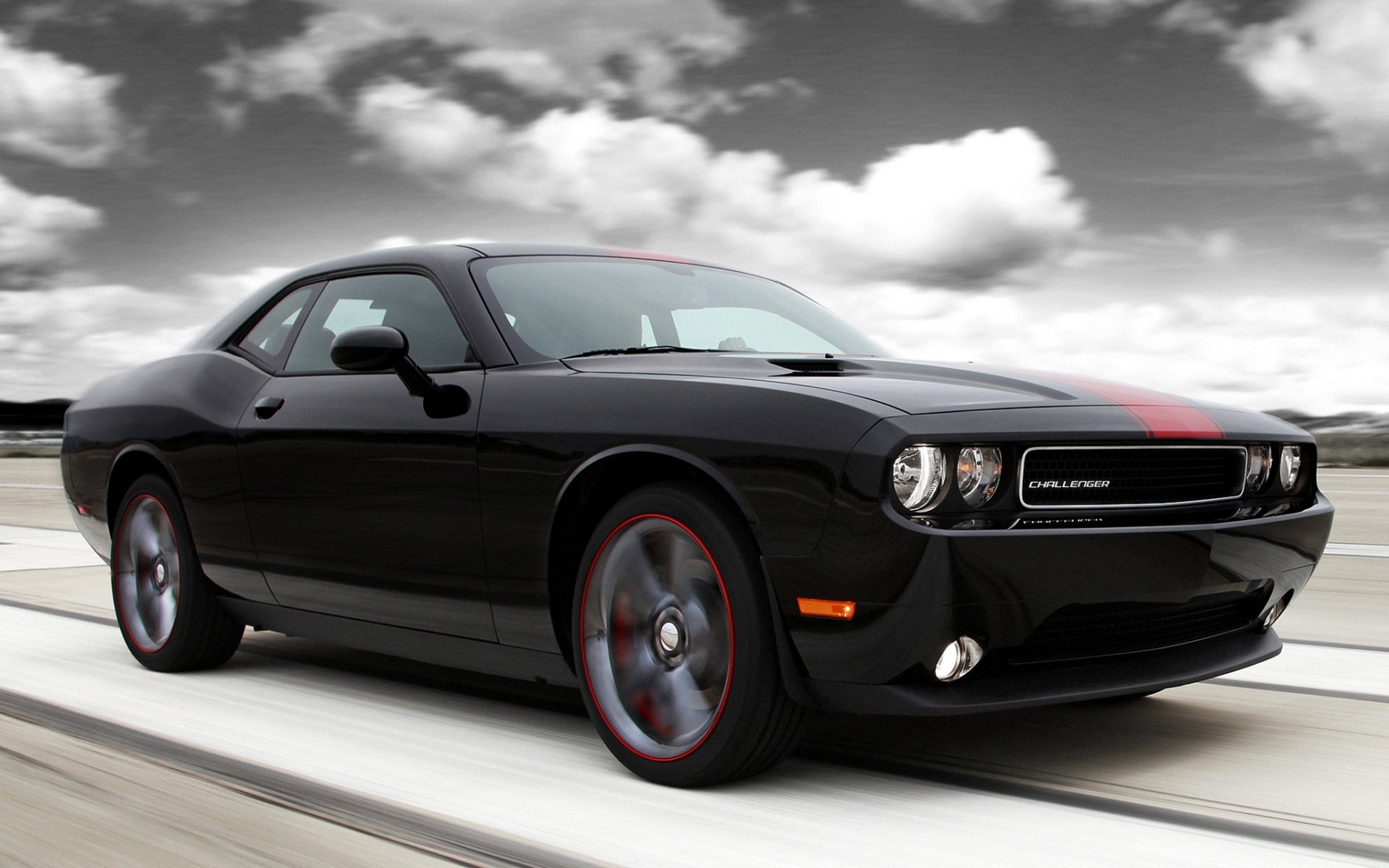 dodge challenger rally redline dodge challenger front end muscle car muscle car tuning sky cloud