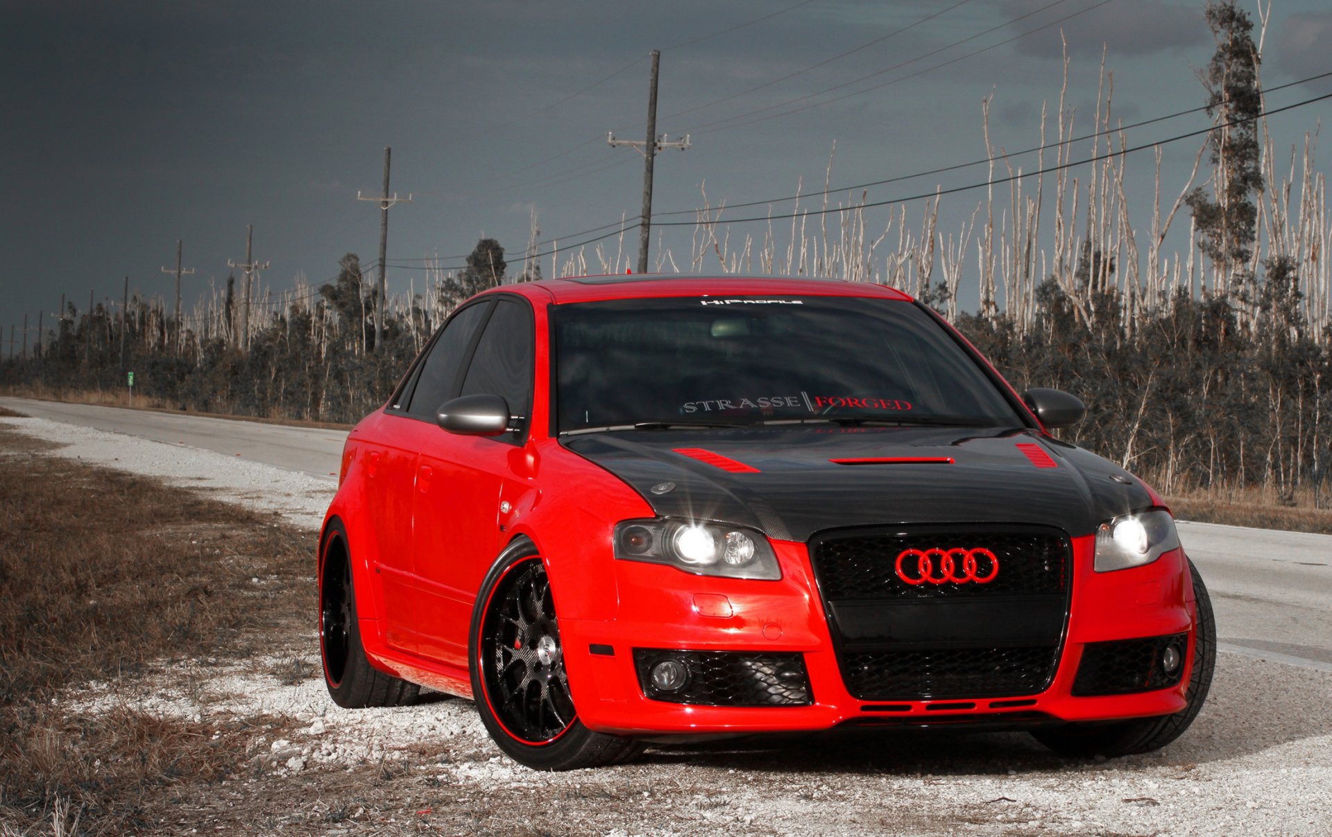 audi rs4 tuning voitures auto audi route carbone