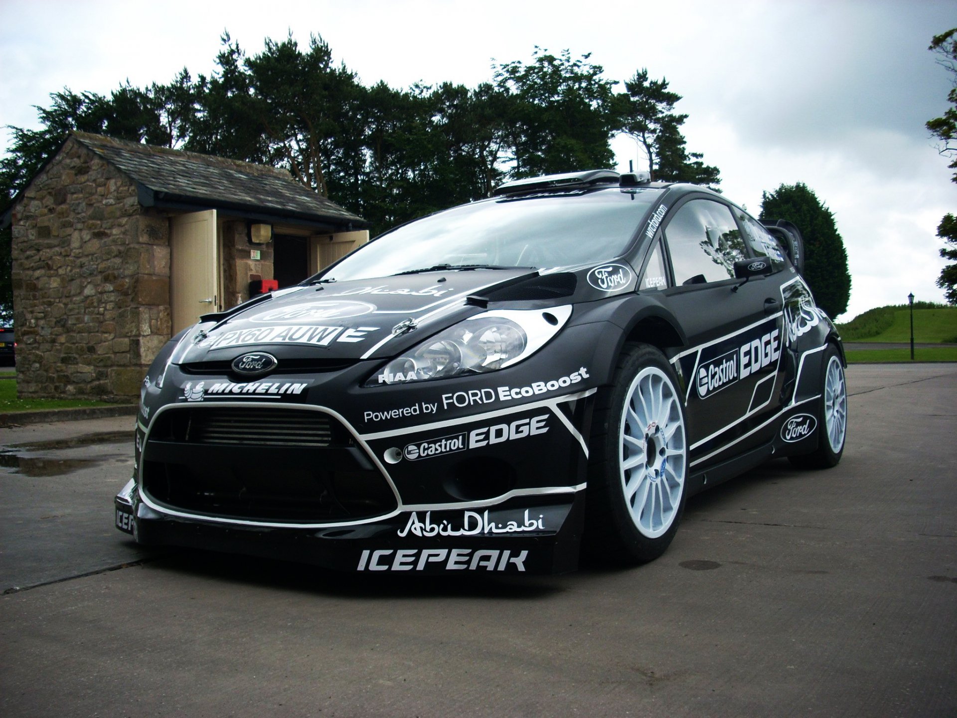 ford fiesta rs wrc black edition