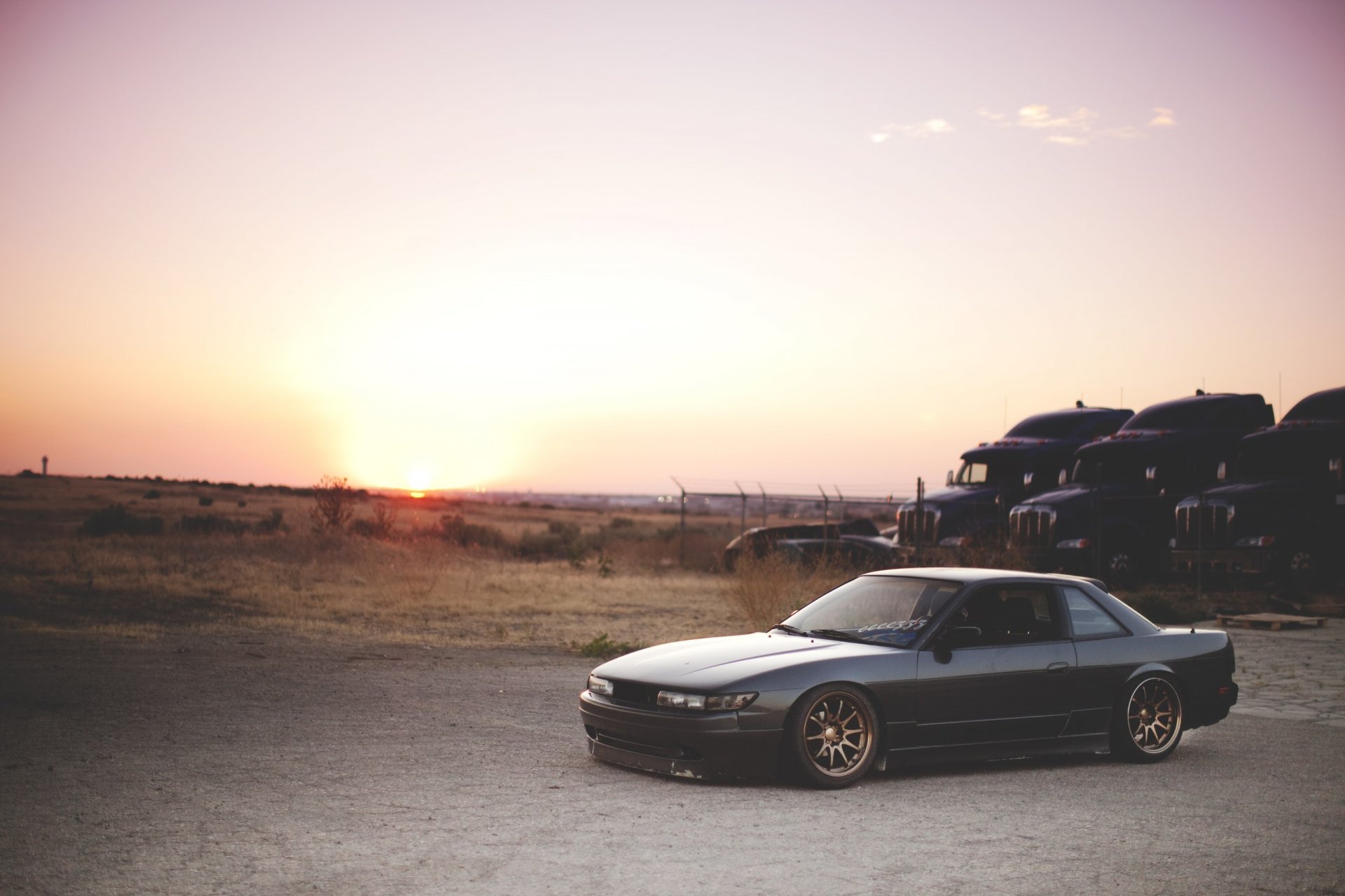 nissan silvia s13 ниссан закат