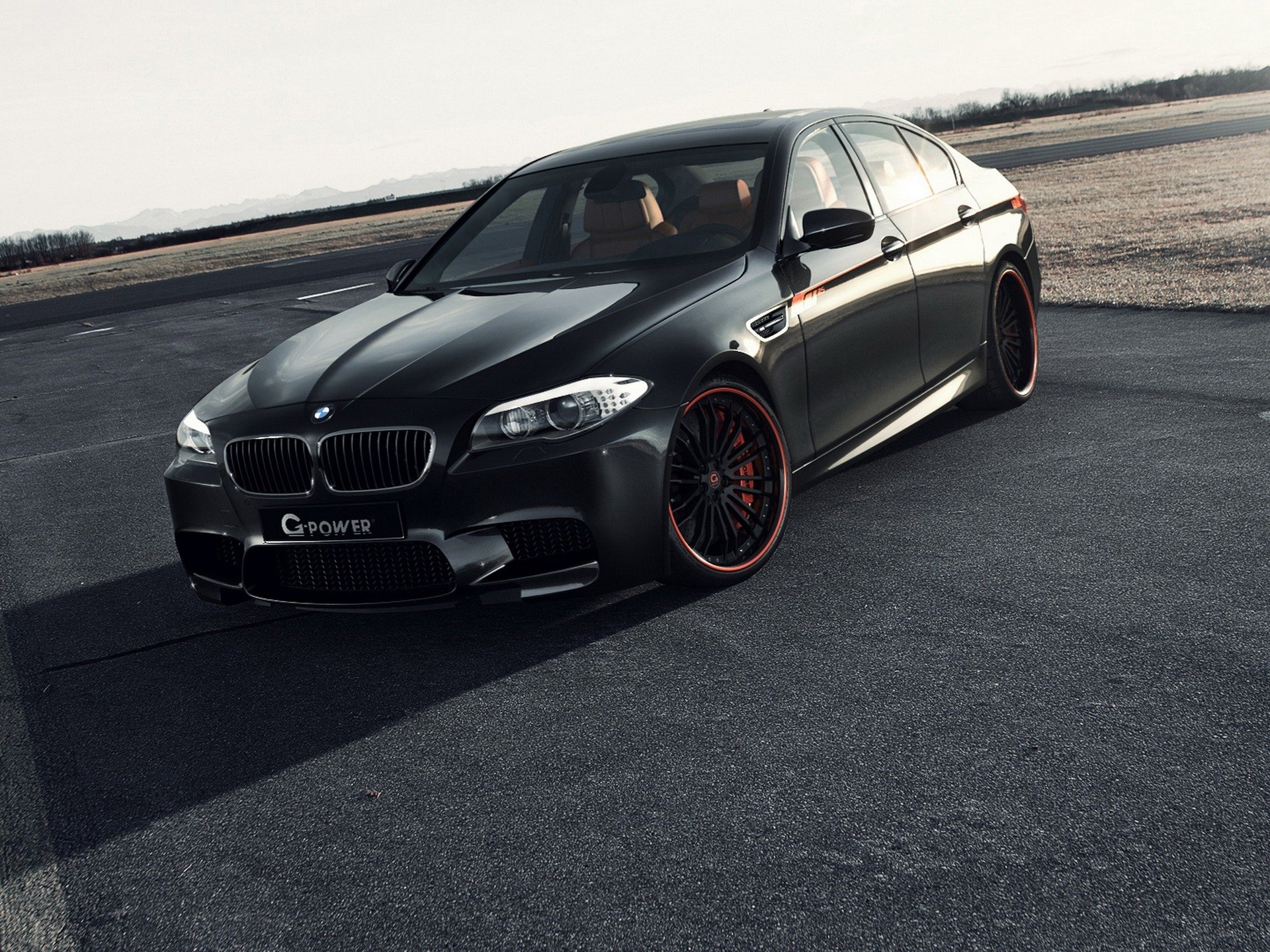 bmw m5 f10 g-power тюнинг черный автомобиль бмв ф10