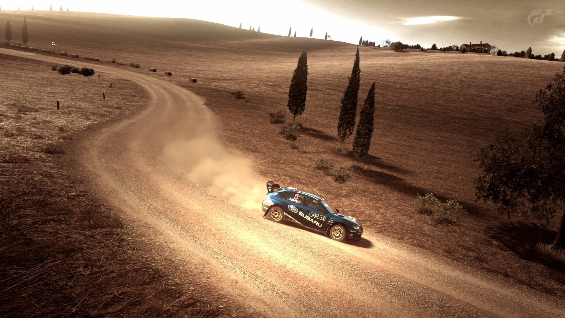 ubaru italy road impreza sti wrx game wrc tuscany rally rally dust gran turismo 5