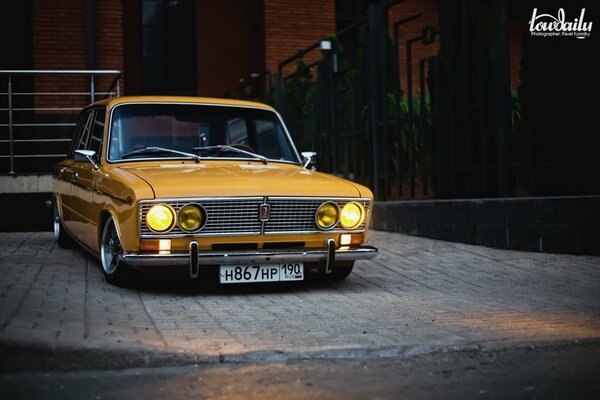 Oldtimer lada Zhiguli