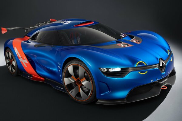 The concept of a sports car from Renault