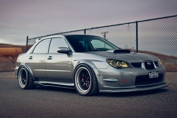 Clear, understated subaru impreza