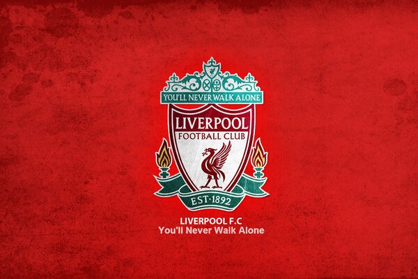 The emblem of Liverpool Cathedral football