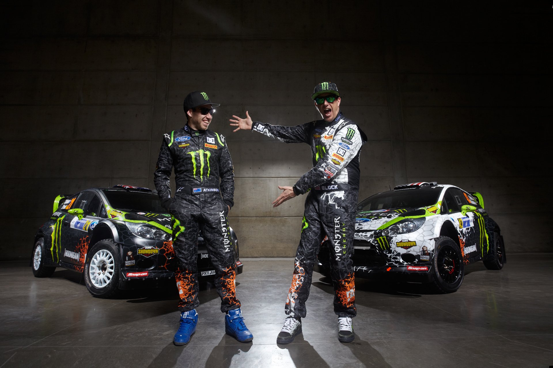 ford fiesta rs wrc rally ken block chris atkinson rally