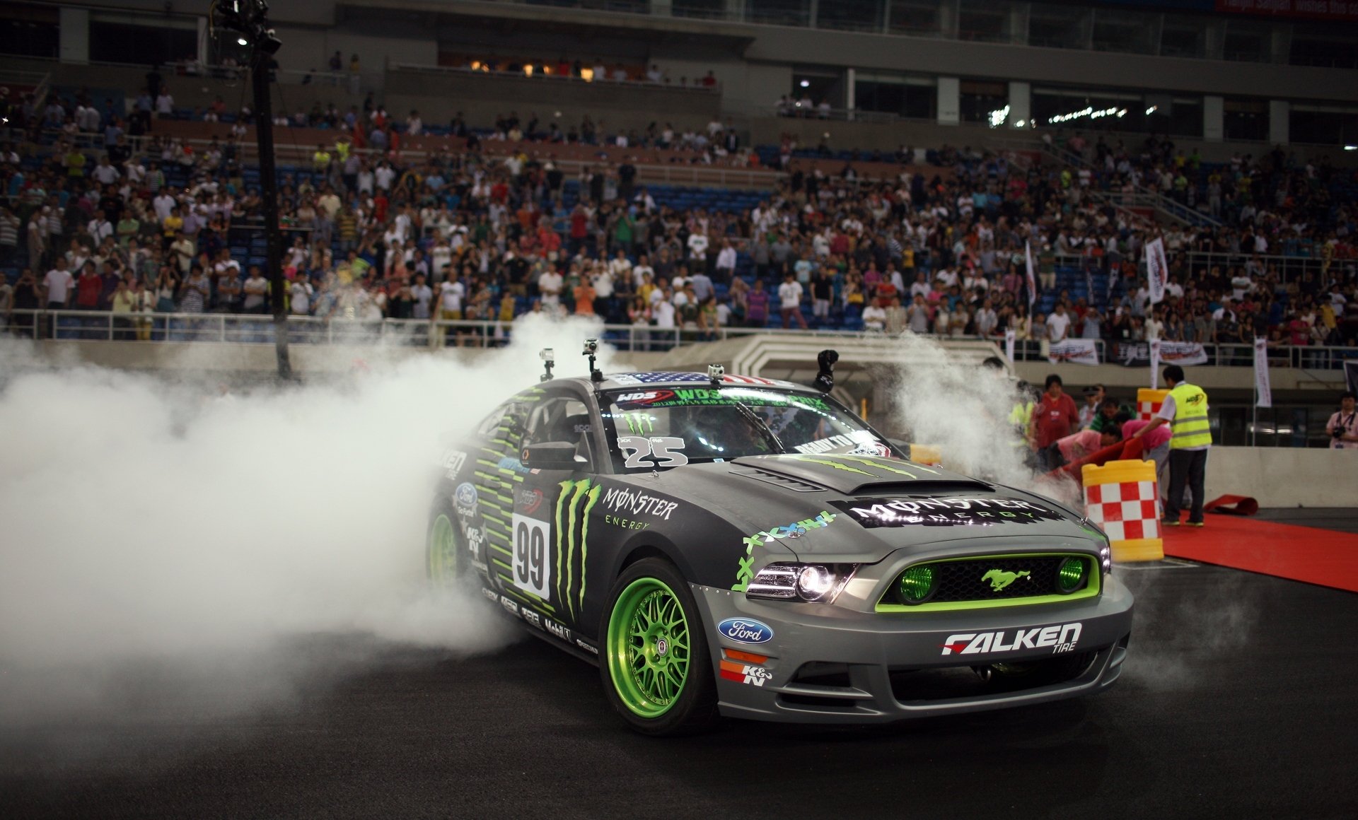 samochód tapety drift ford mustang gt500 monster energy tapety drift poślizg gt500 monster energy