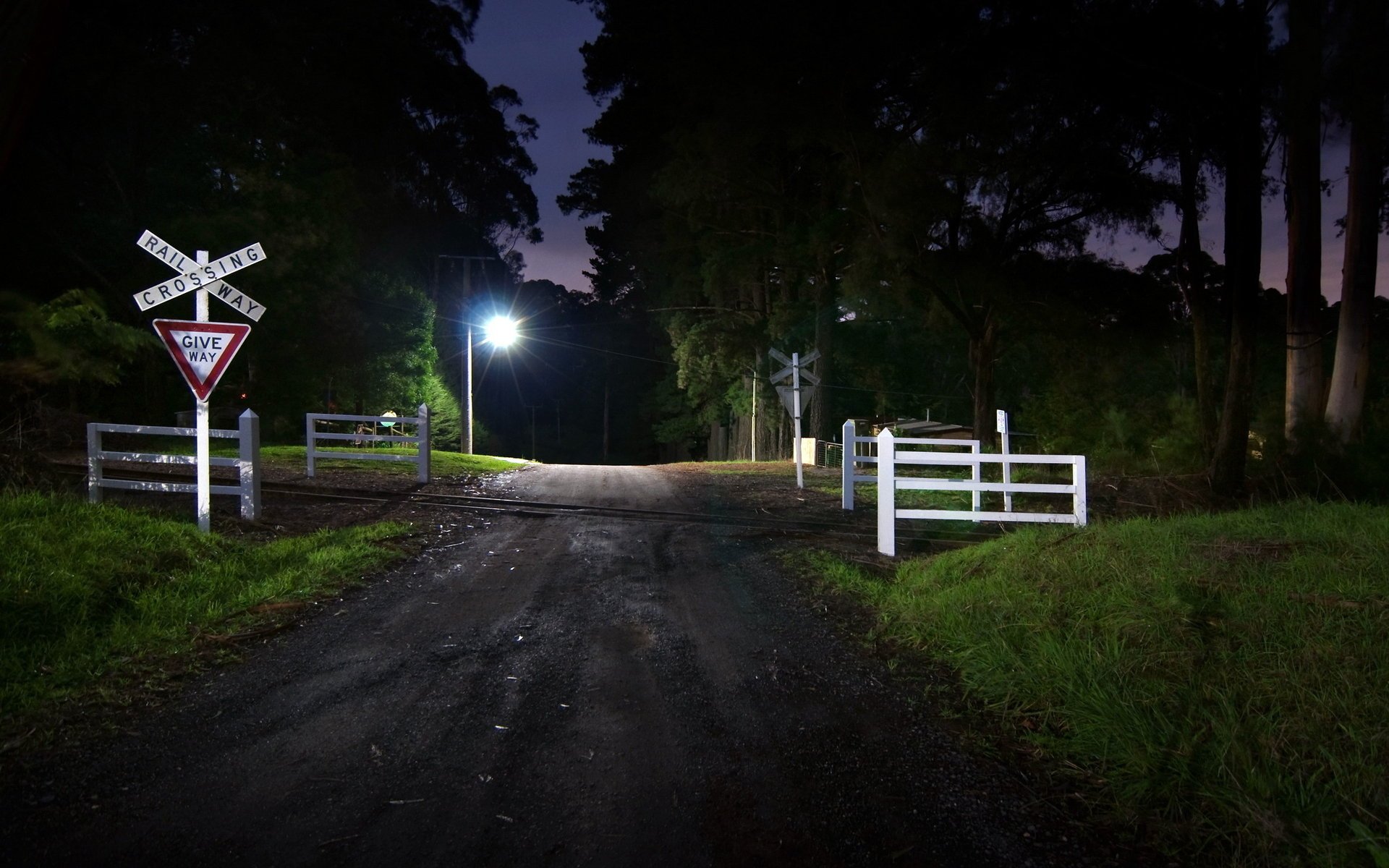 trasloco segni strada notte