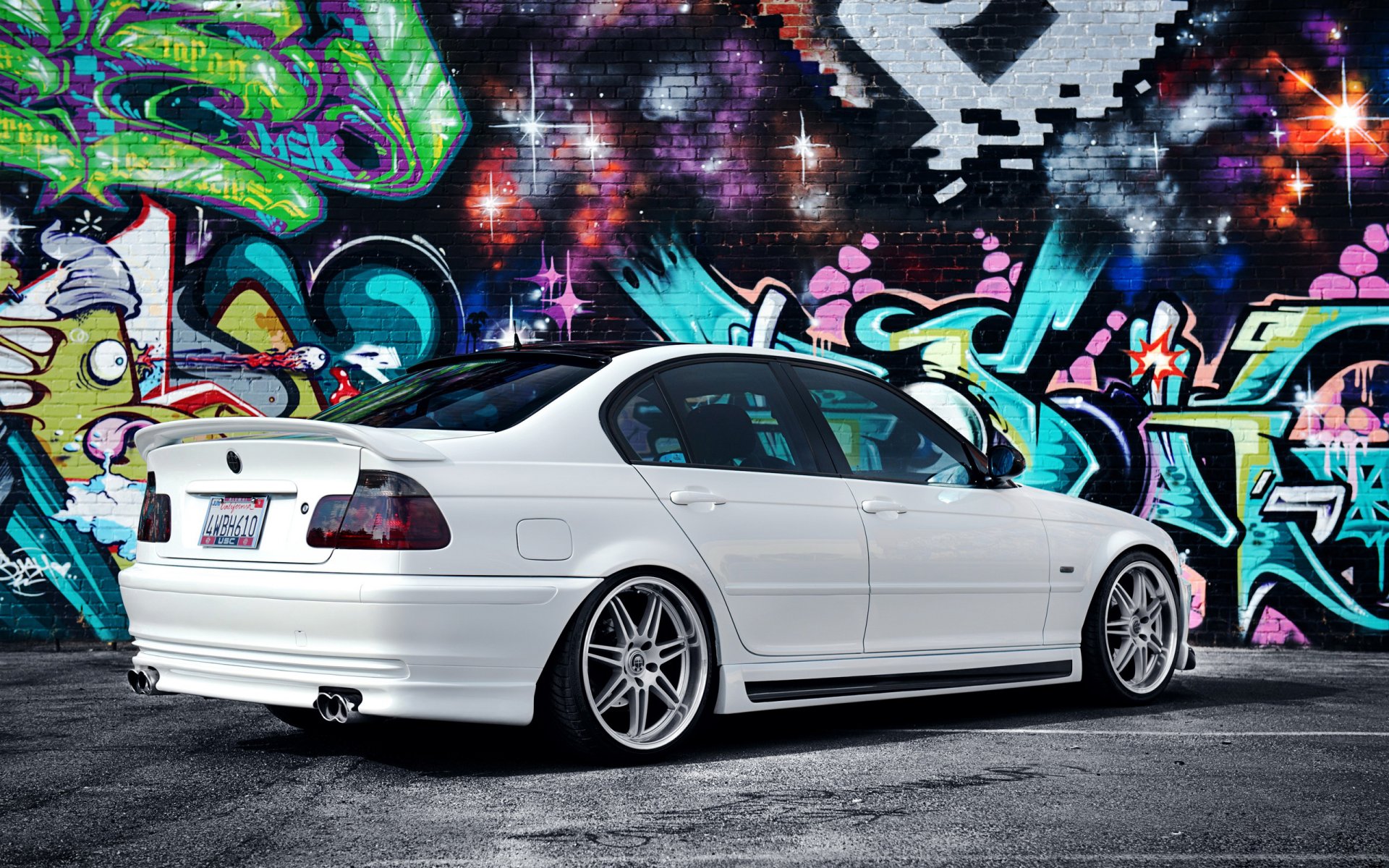 bmw auto tuning bmw graffiti limousine 3er serie