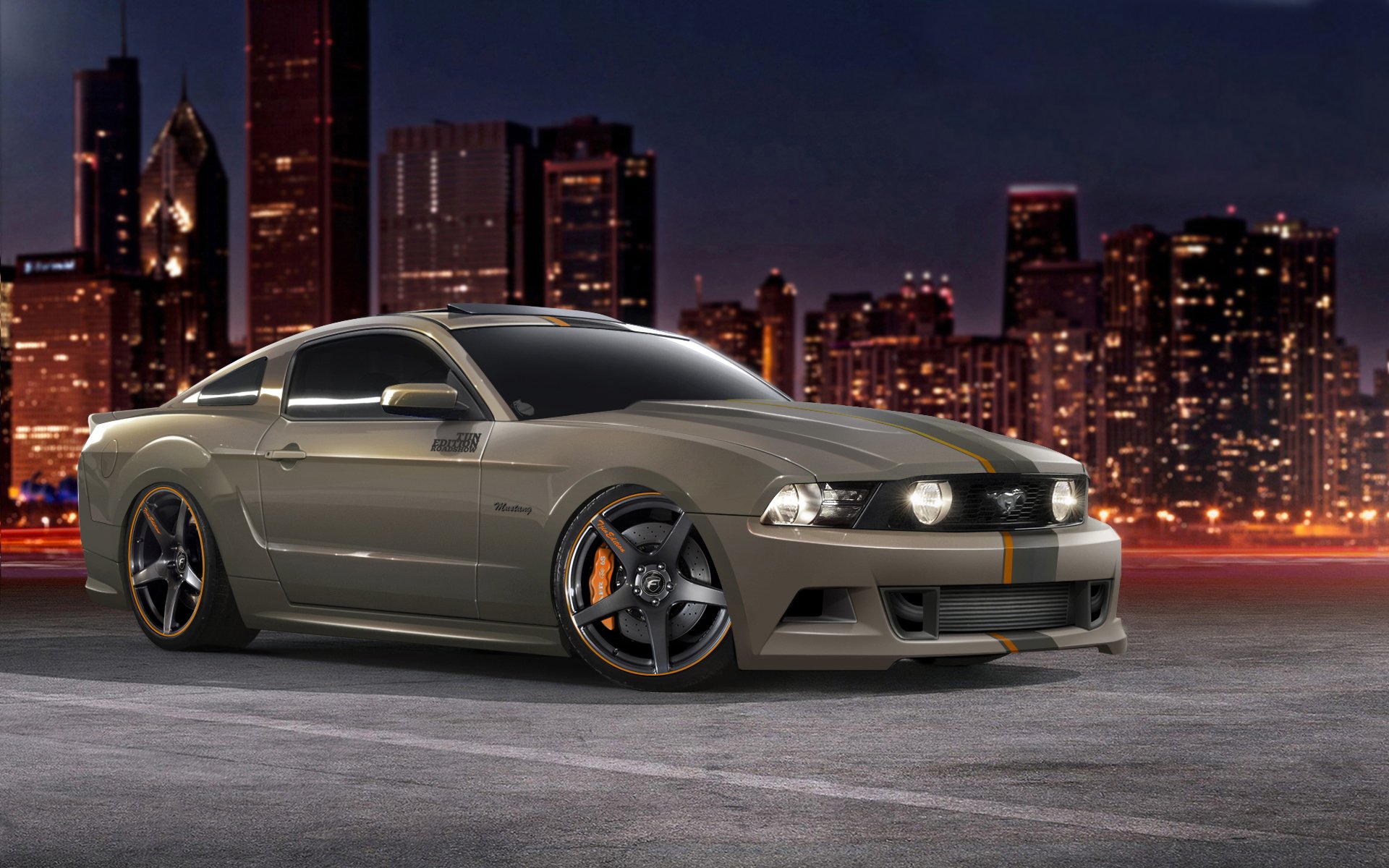 ford mustang gt 5.0 tjin edition tuning muscle car metropolia