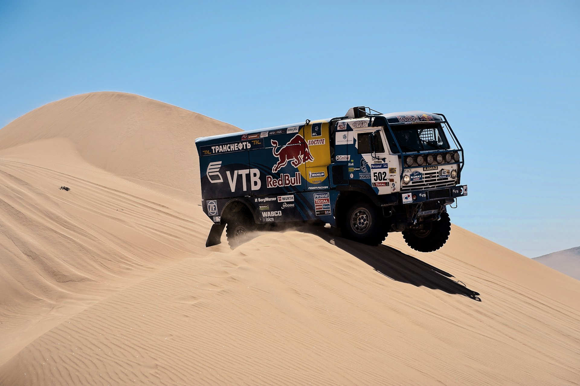 kamaz rally paris-dakar truck kamaz-master desert