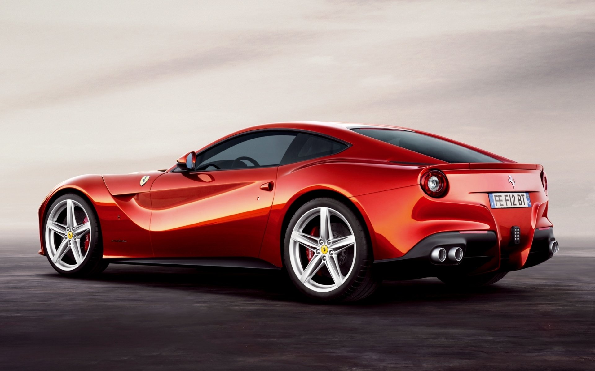 ferrari f12 berlinetta ferrari f12 berlinetta supercar red rear view beautiful car