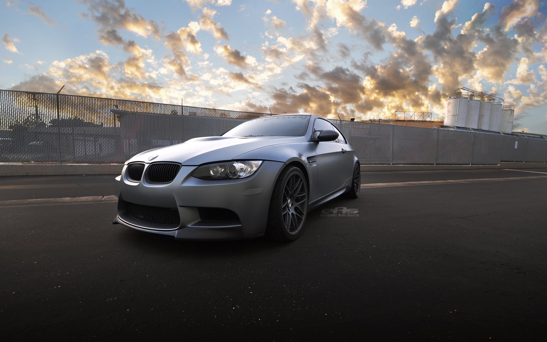 bmw m3 e92 matte gray sunset bmw gray matte cloud