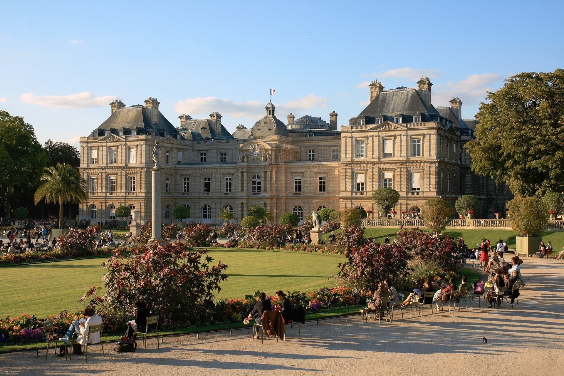 люксембургский дворец palace франция париж france pari