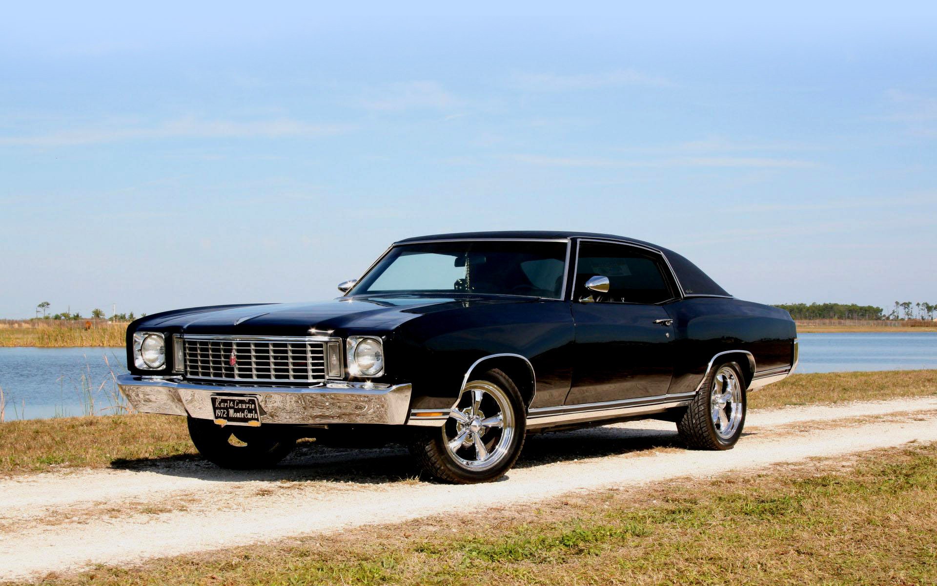 chevrolet monte carlo 1972 chevrolet monte carlo klassisch retro schwarz chrom