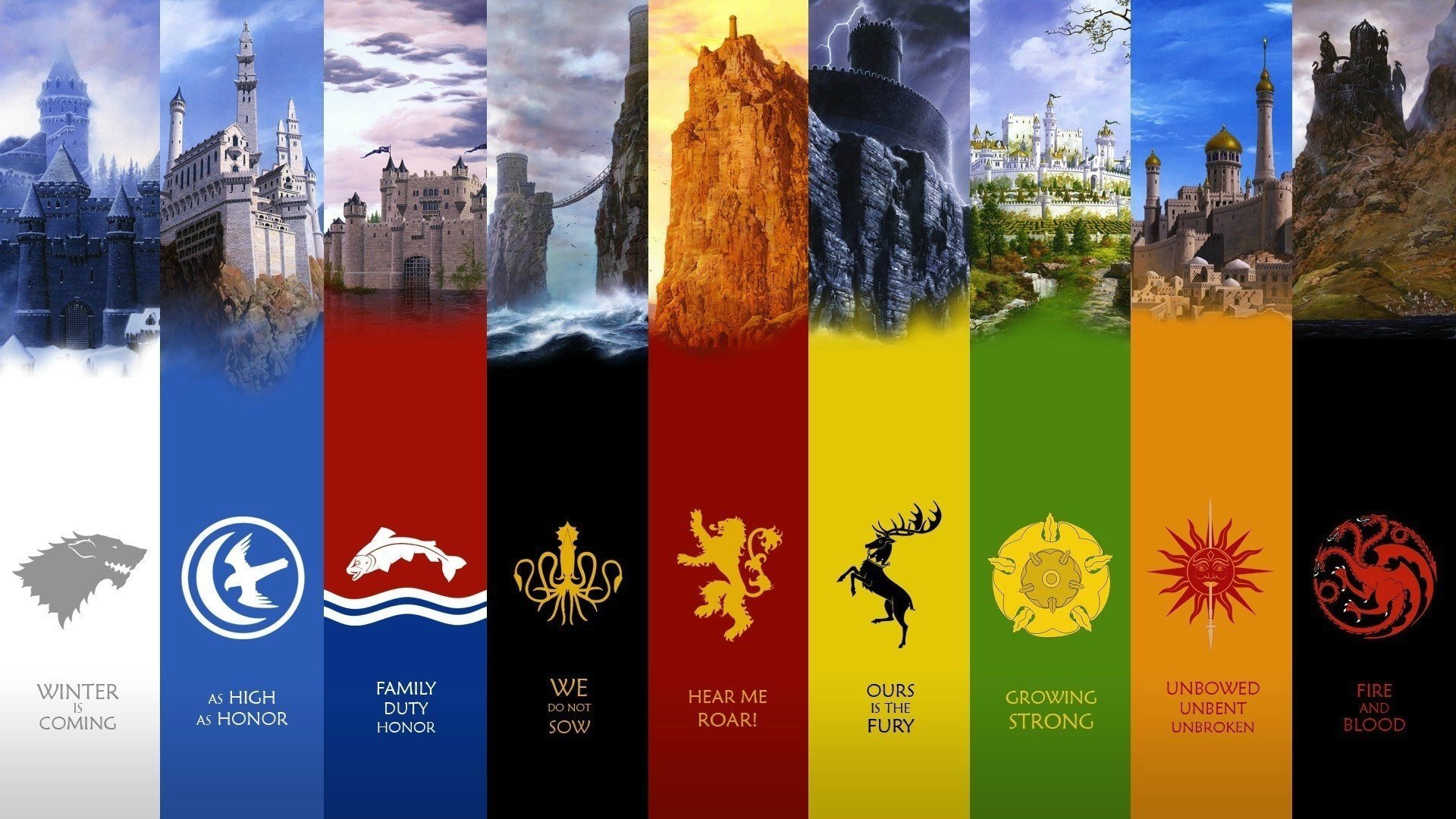 game of thrones armoiries armoiries game of throne