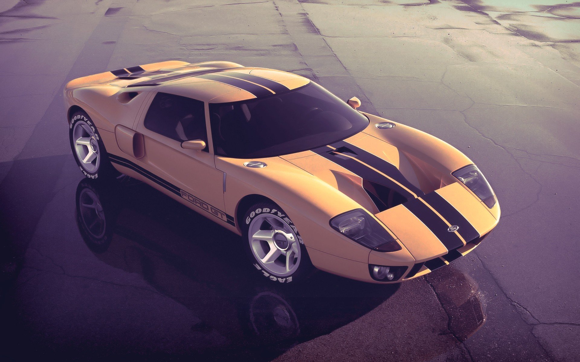 ford gt asfalto