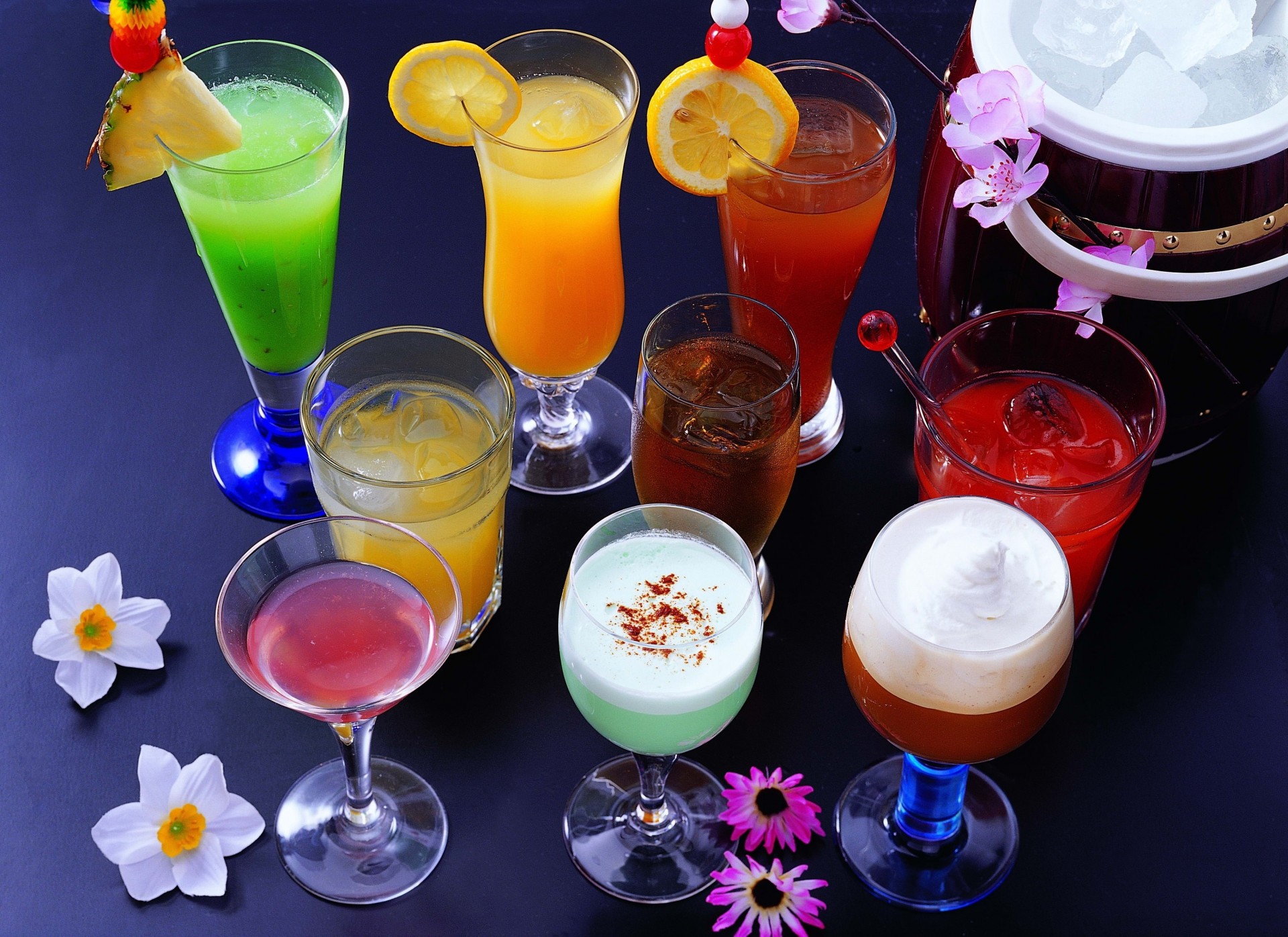 komposition collage cocktail