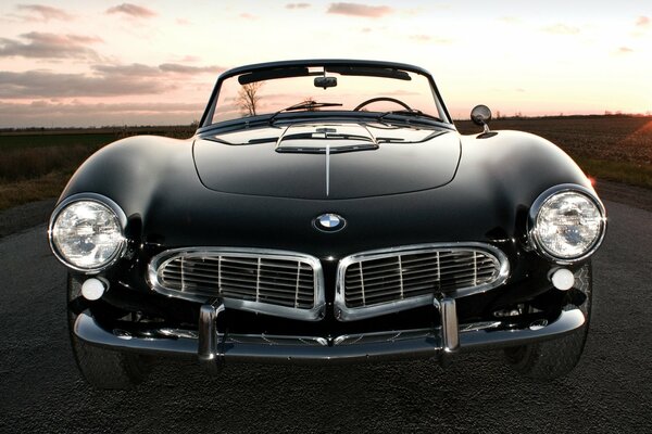 Photo black bmw series 2 1957