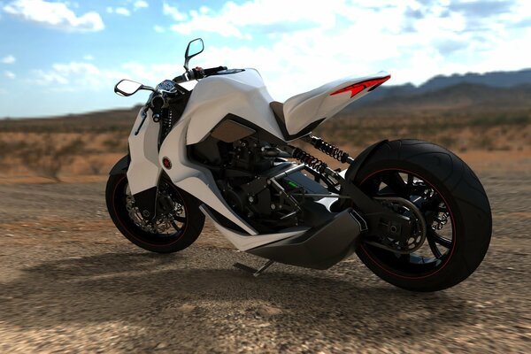 Concept design of the Russian bike IZH 2012