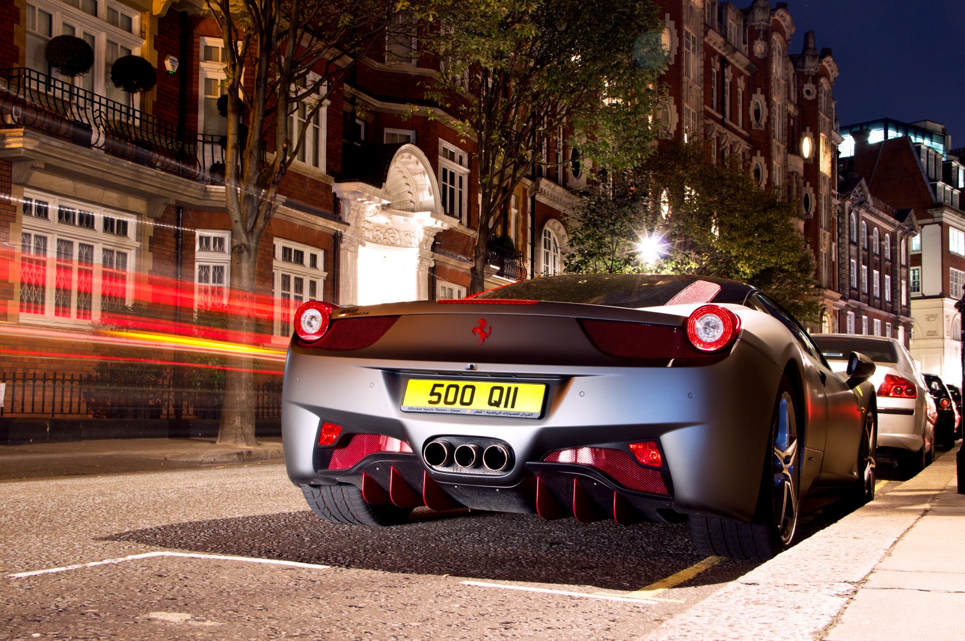 ferrari italia spider town night lights extract