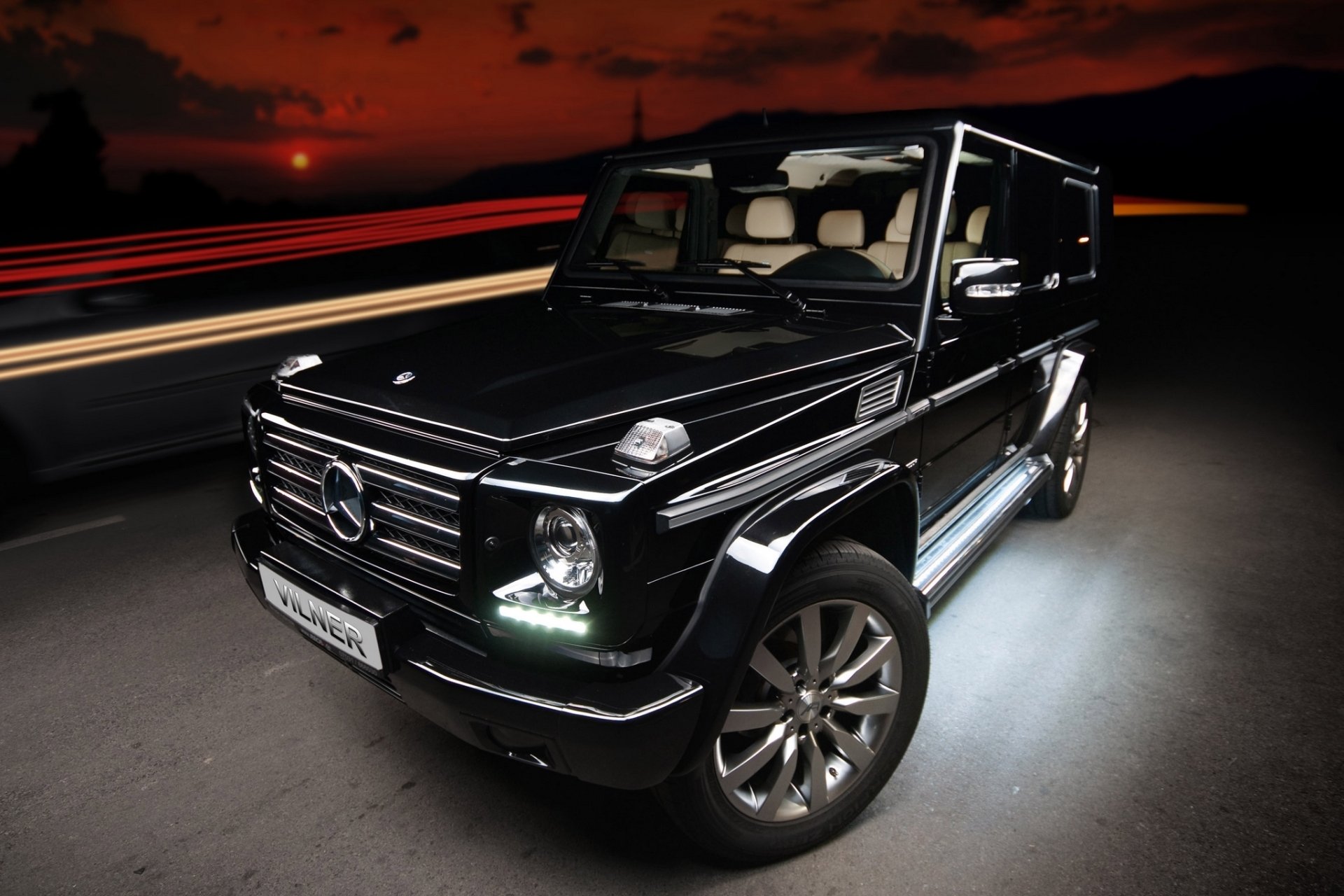 vilner studio mercedes-benz g-class gelandewagen mercedes g-class gelendvagen jeep suv front tuning