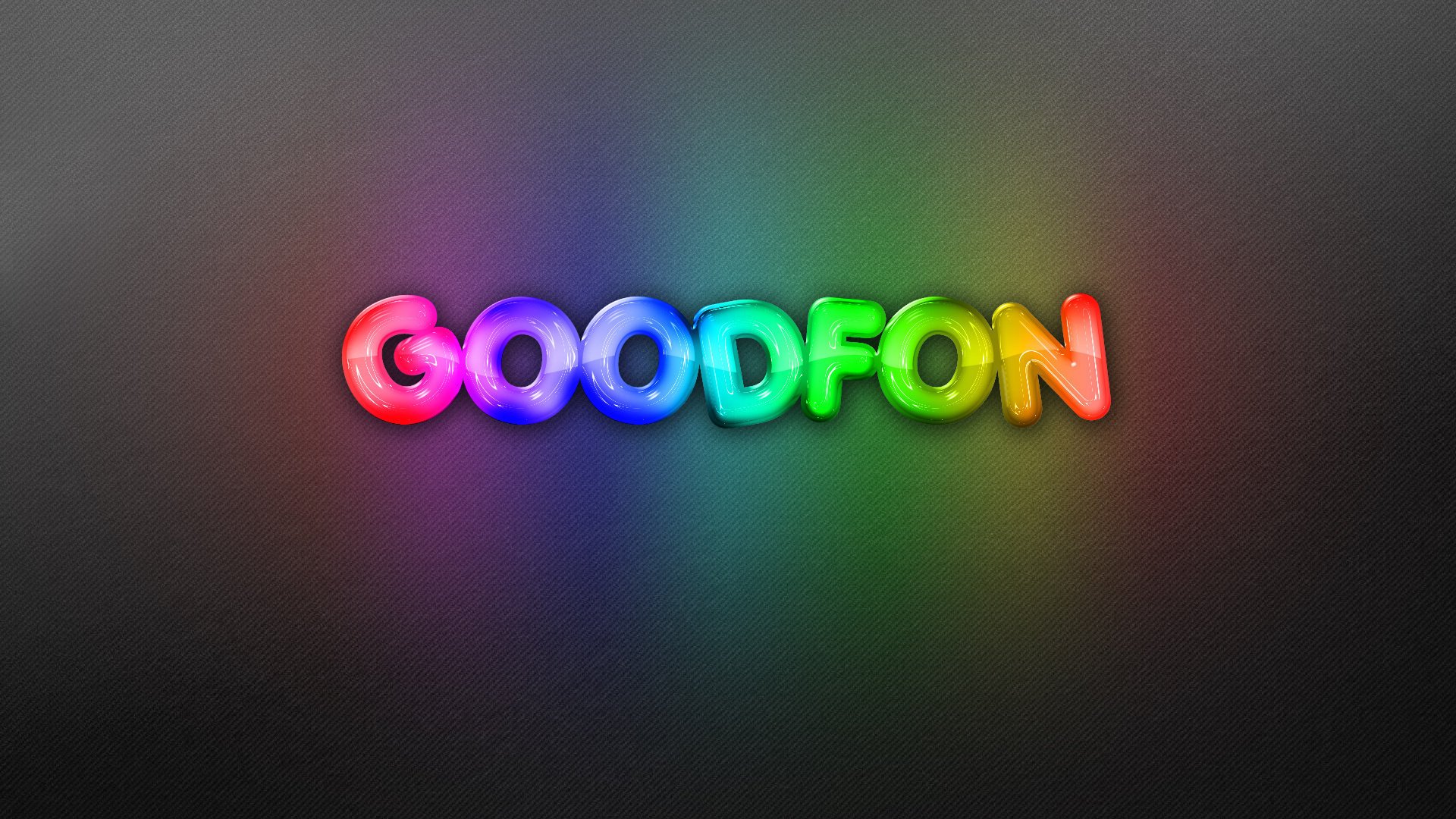 rainbow goodfon neon неон background надпись фон радуга