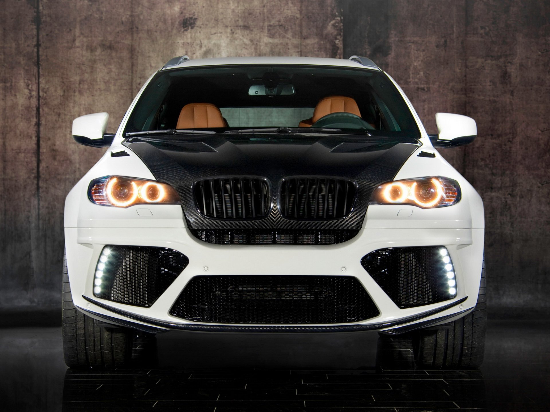 mansory bmw x6 m blanco bmw crossover fibra de carbono