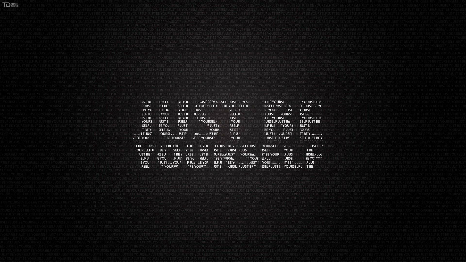 слова будь собой just be yourself буквы фраза