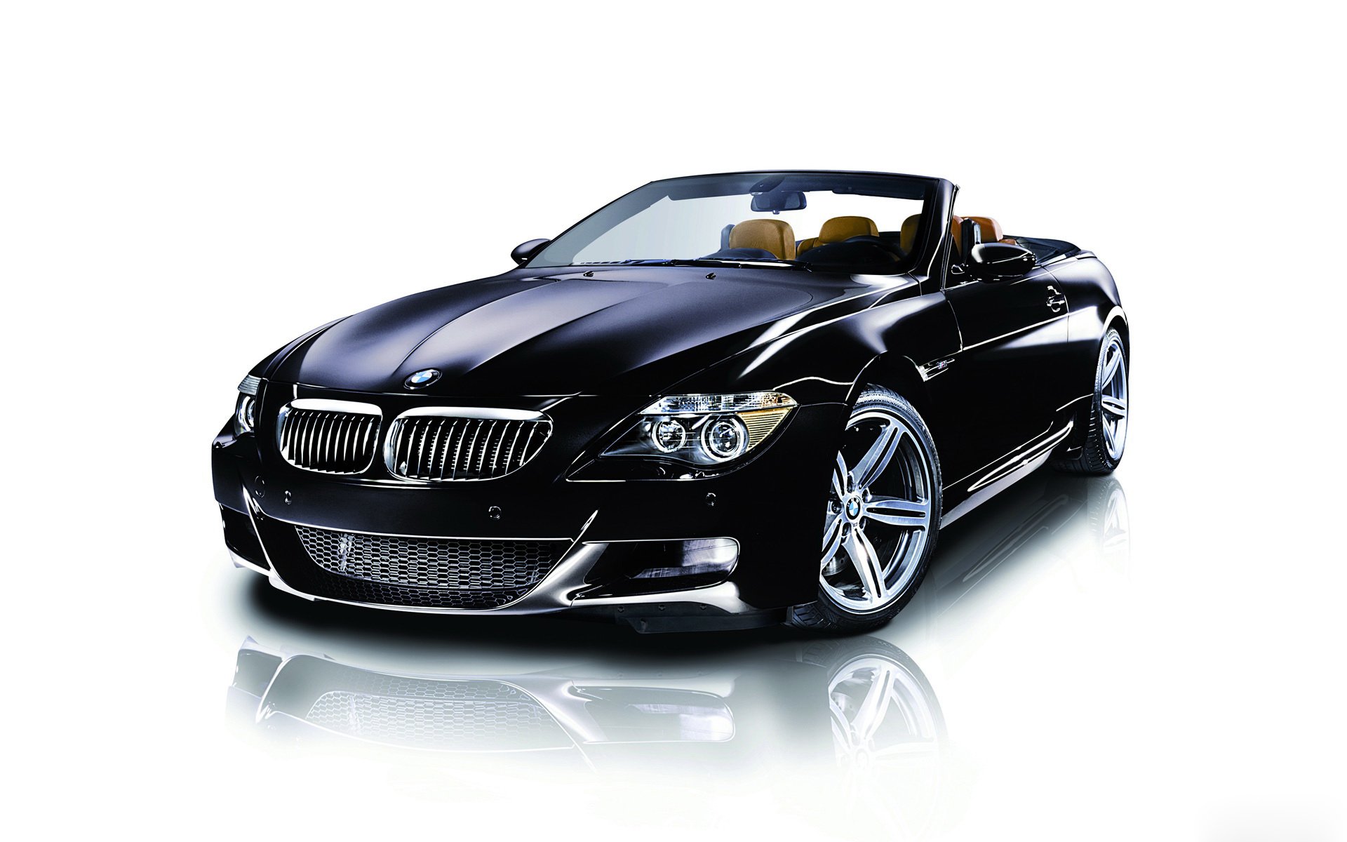 bmw m6 convertible 2006 bmw 6-er serie 6 m deporte negro fondo blanco