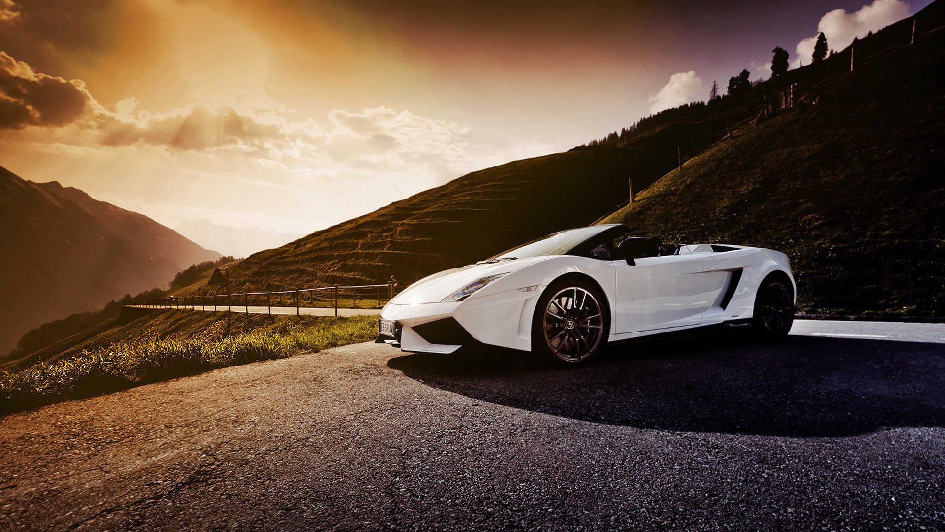 lamborghini gallardo lp-570-4 spyder lamborghini route supercar