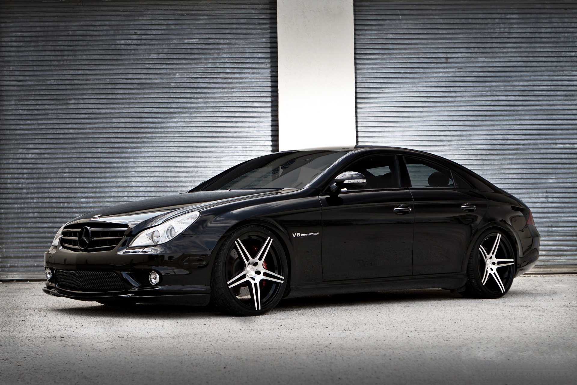 mercedes cls 55 czarny