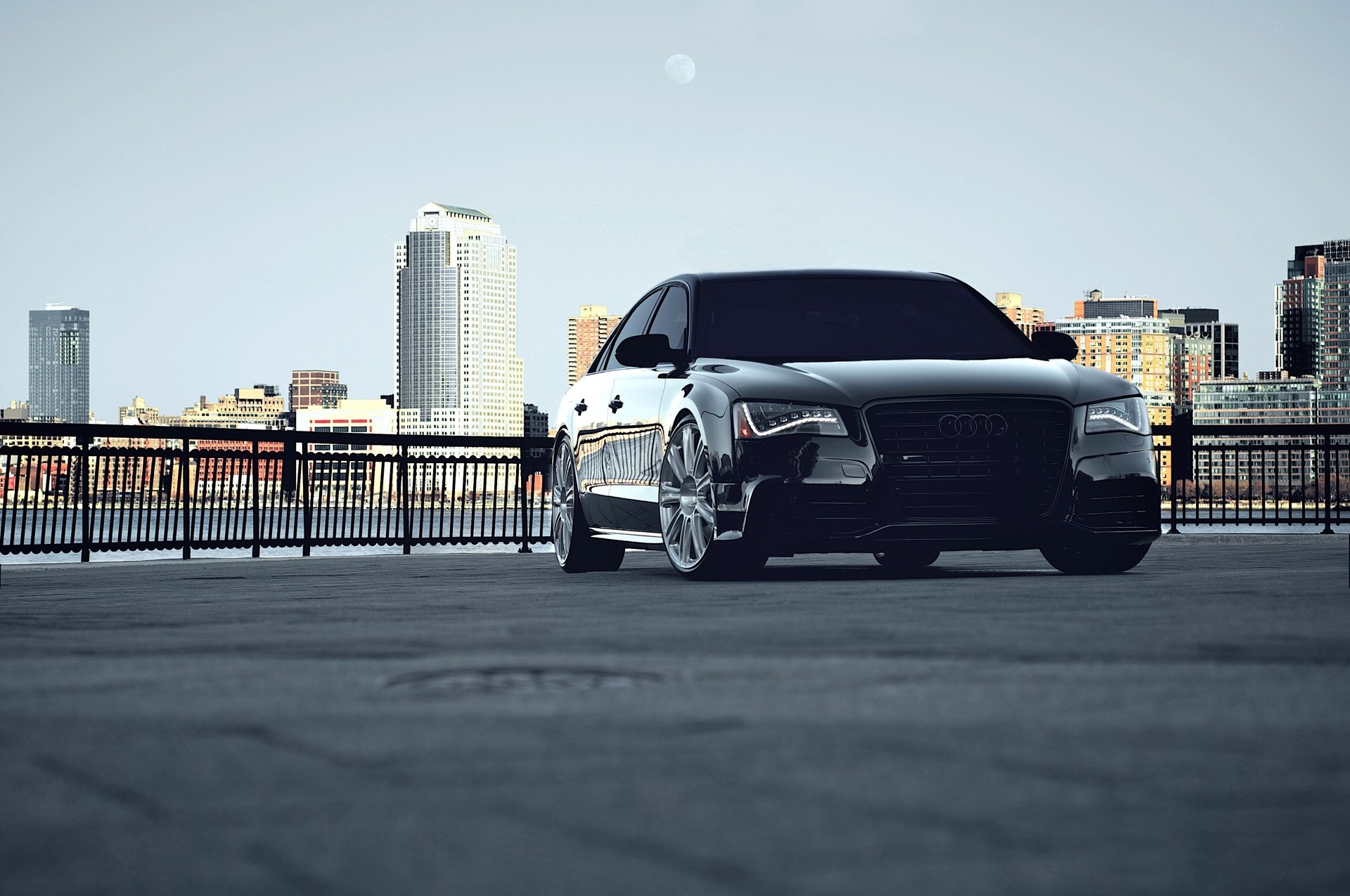 auto cars audi a8 audi a8 car auto wallpaper black photos city