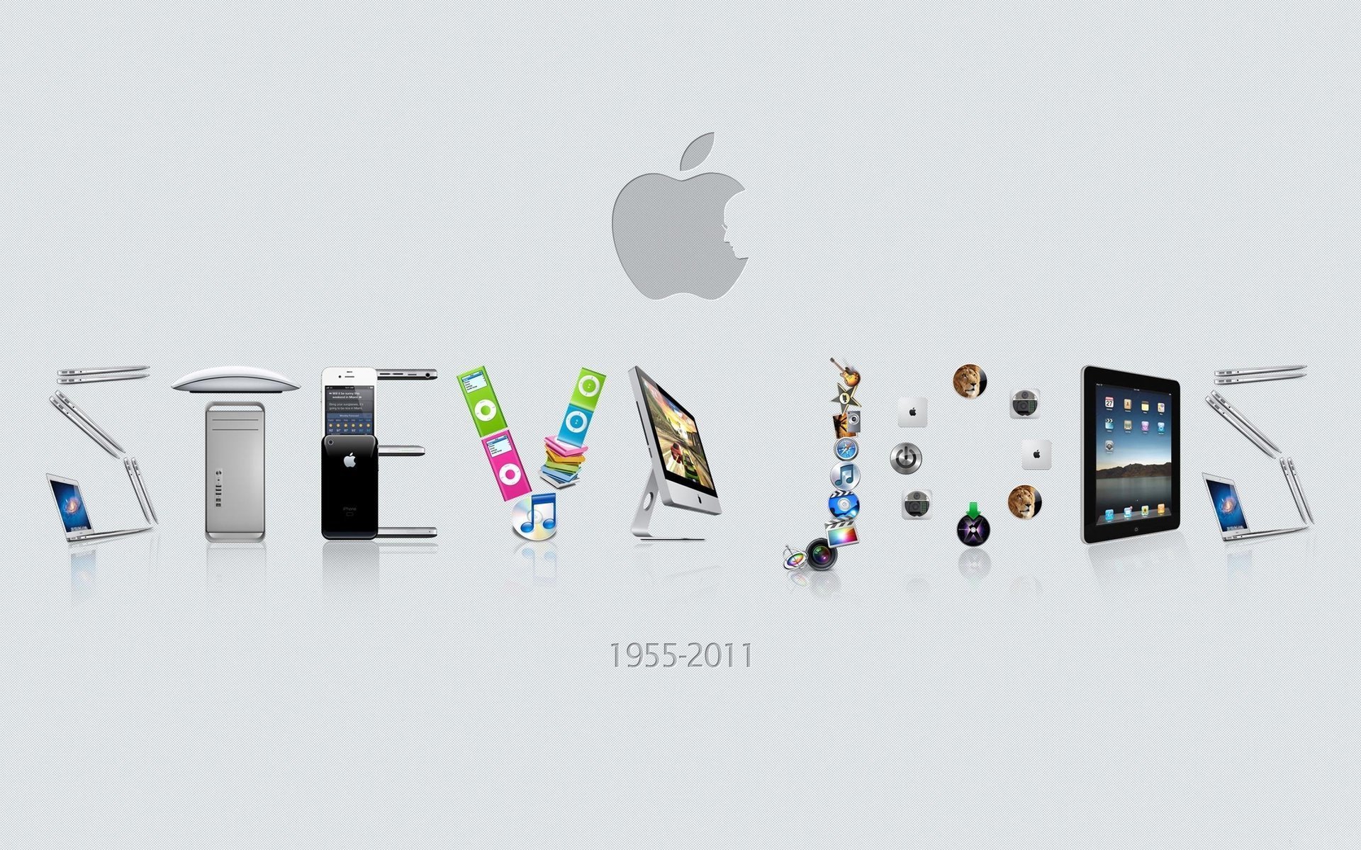 стив джобс 1955-2011 год apple обои