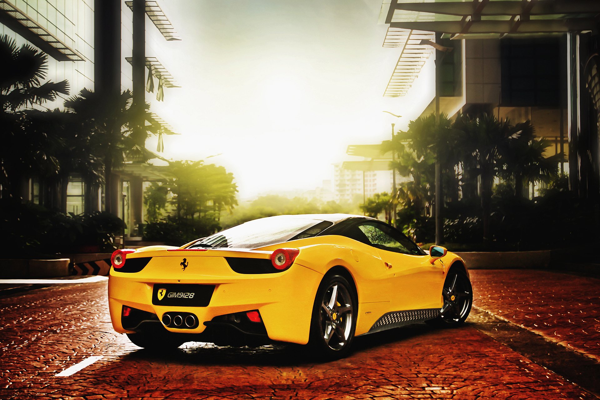 ferrari italia ferrari italia giallo sole