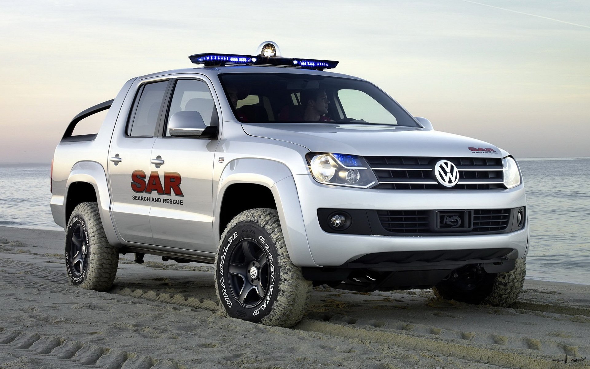 volksvagen amarok volkswagen amarok sable ramassage plage mer