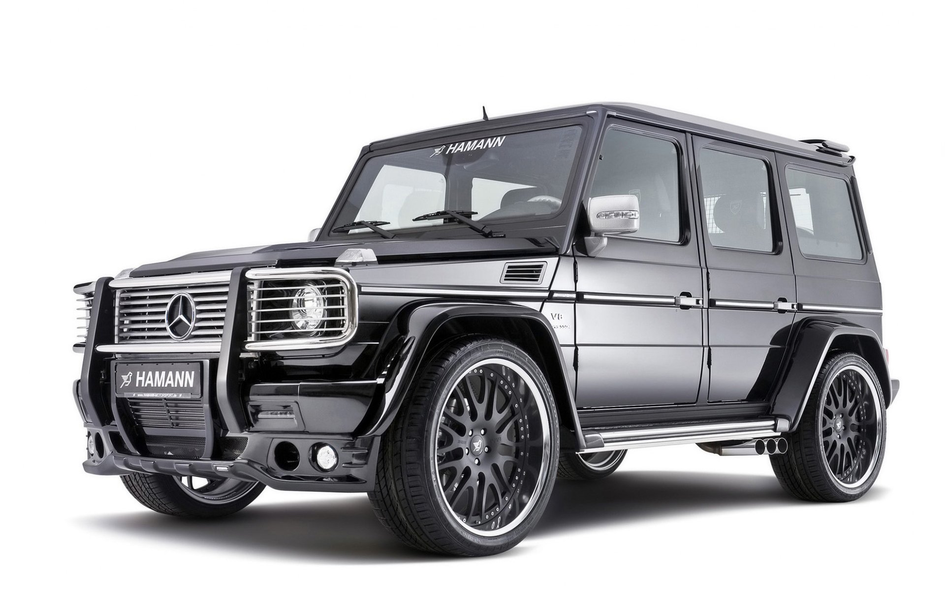 mercedes-benz g55 amg suralimenté hamann amg g55