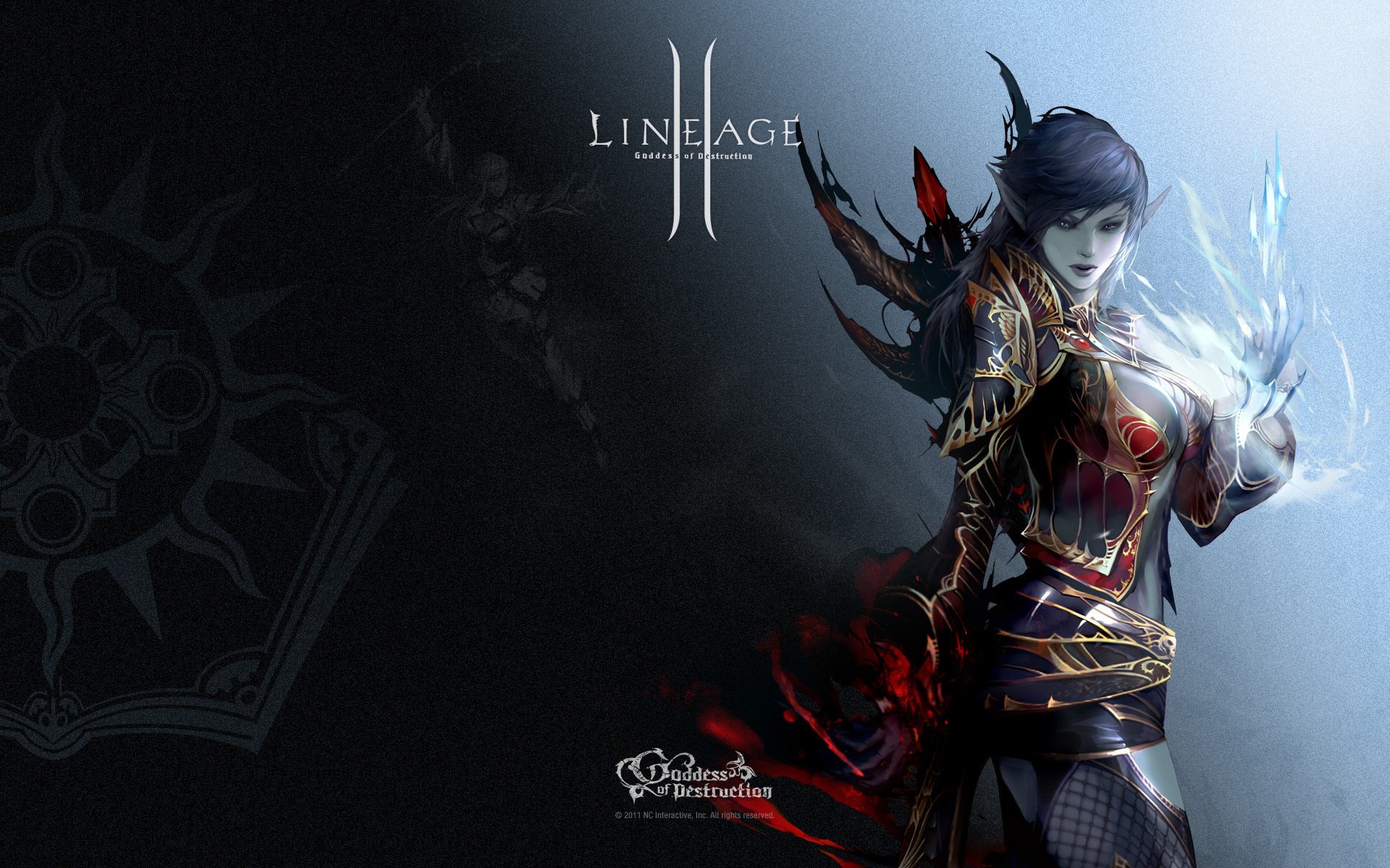 lineage 2 awakening feoh wizard goddess of destruction lineal dark elf