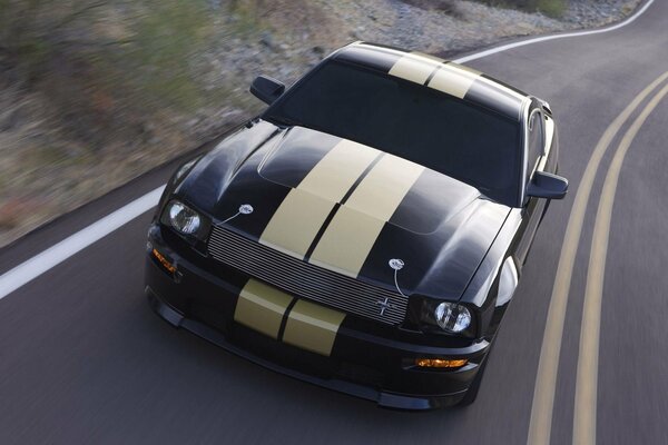 Mustang Shelby GT-potenza, bellezza e velocità su Tutte le strade