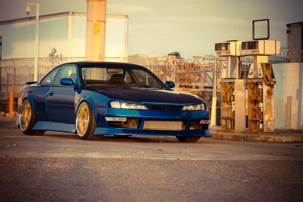 Nissan Silvia Blau