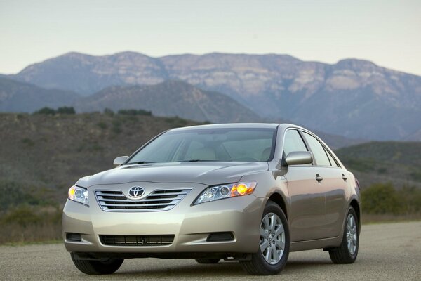 Toyota camry hybrid with environmental care