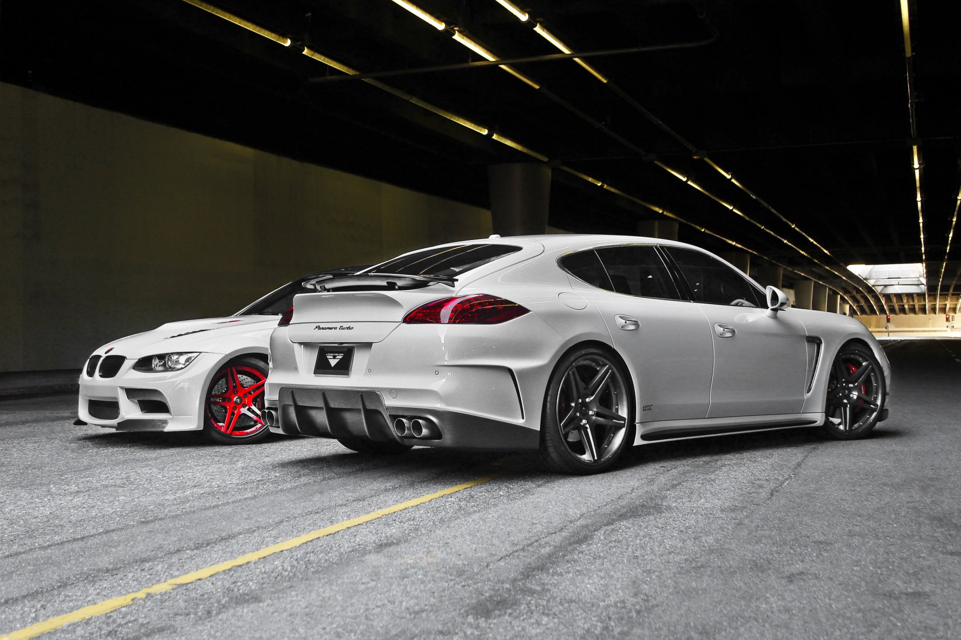 porsche panamera tuning vorsteiner bmw porsche tunnel