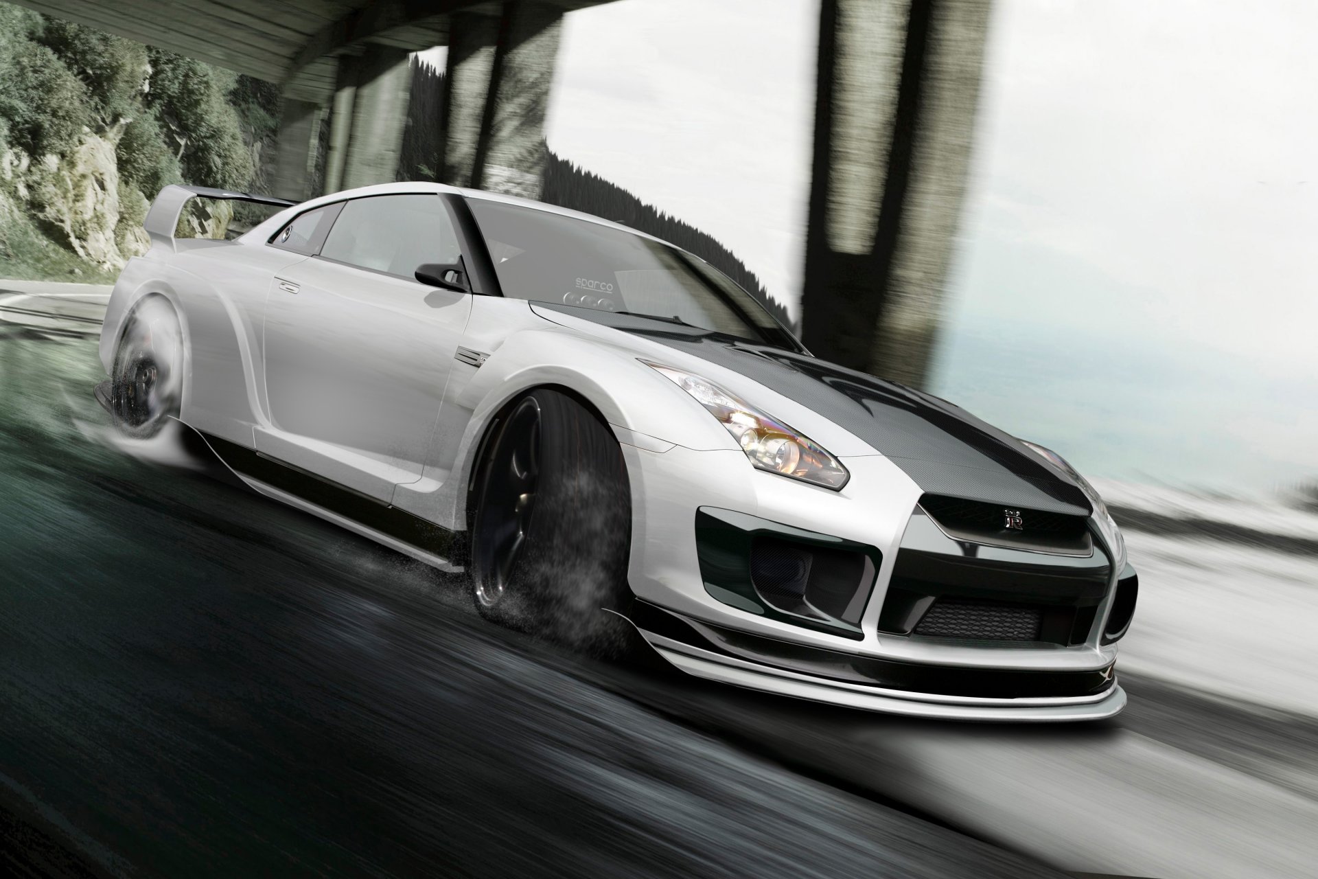 годзилла r35 nissan gt-r по hoperformance