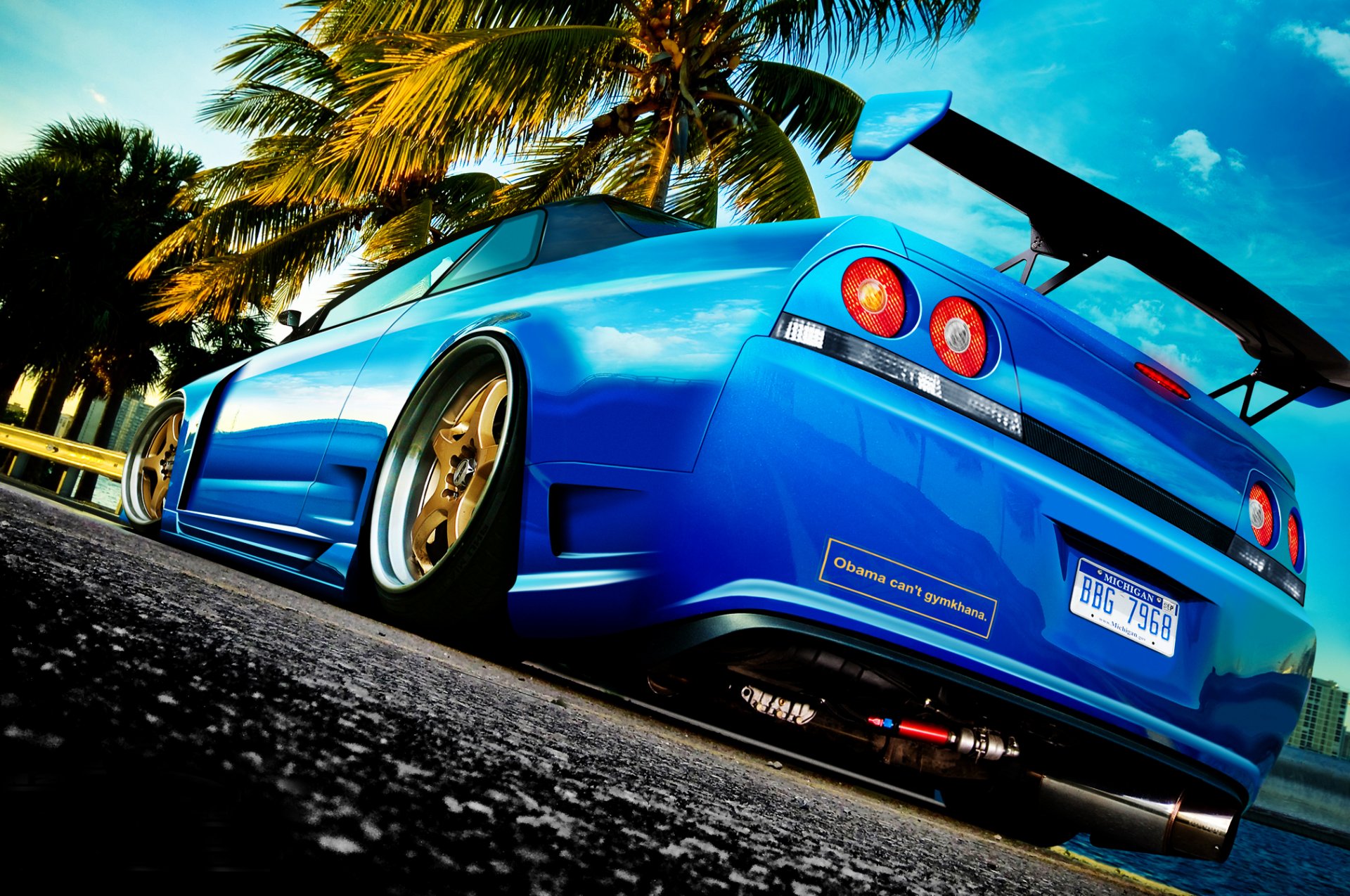 nissan horizonte r33 tuning photoshop