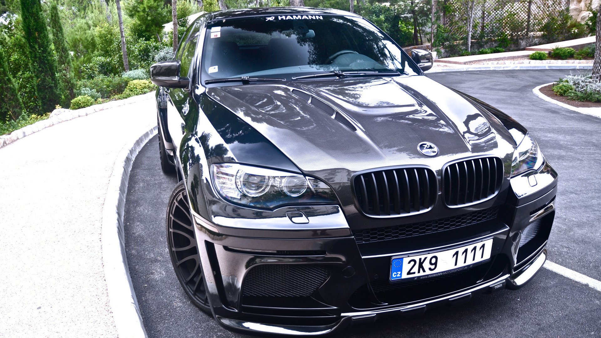 bmw x6 hamann tuning chambres carbone jantes