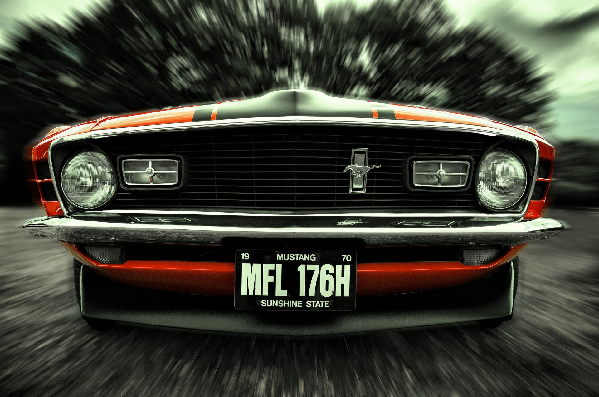 ford mustang vorne