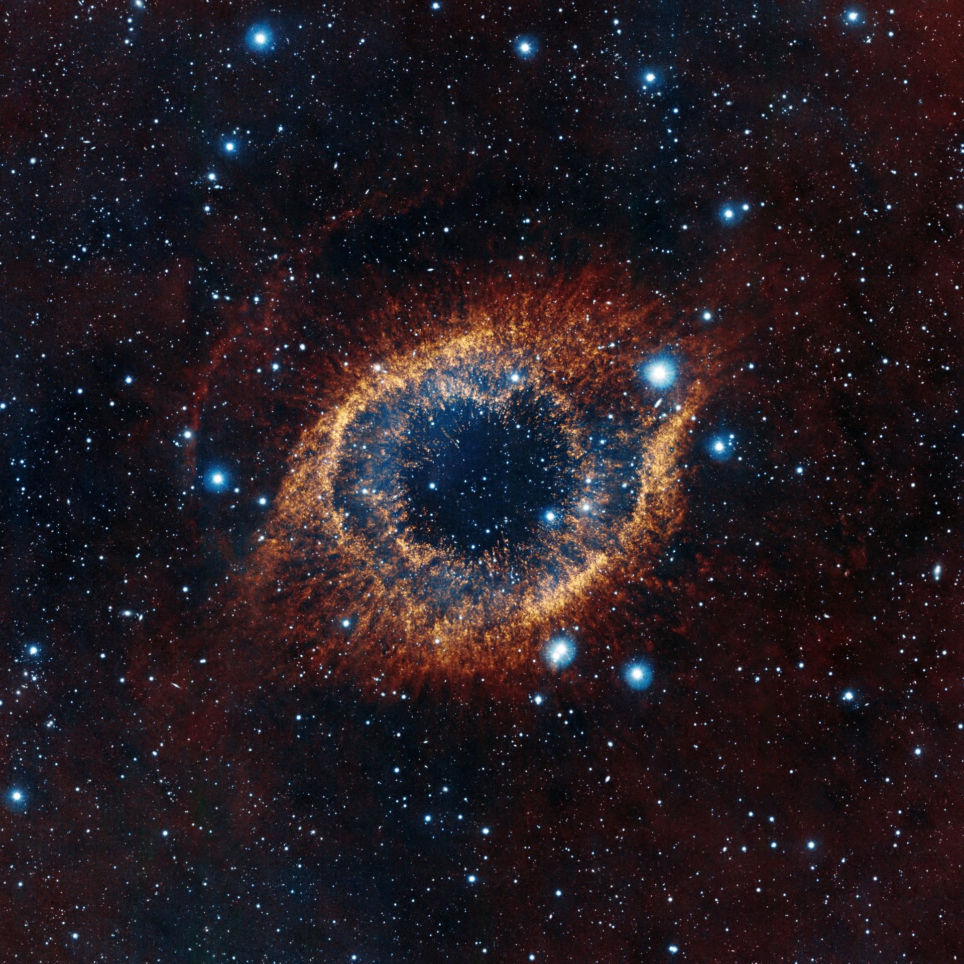 verseau helix constellation nebula escargot nébuleuse