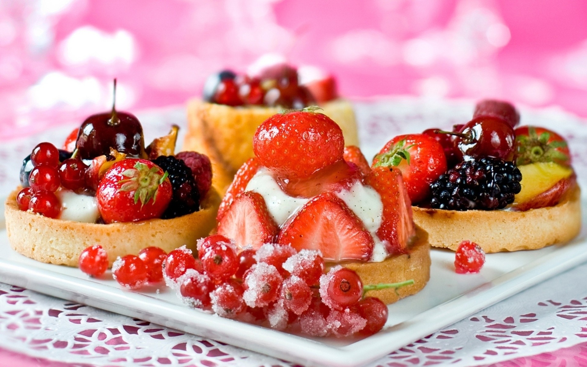 beeren kuchen süß törtchen dessert